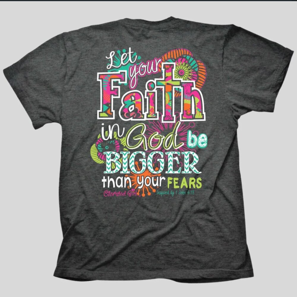 Kerusso Cherished Girl Women's Adult Short Sleeve T-Shirt "Big Faith"